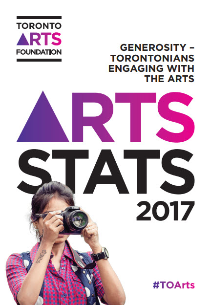 Cover of Arts Stats 2017 with text 